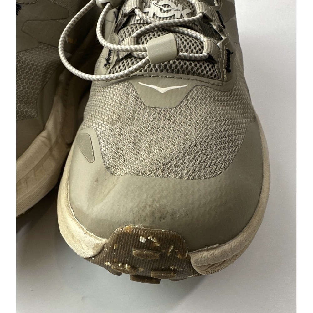 Hoka One One Transport GTX Dune Eggnog Gore-Tex Cordura Shoes Womens 7.5B 7.5 - Picture 13 of 14